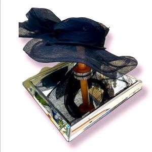 Marzi Firenzie Neiman Marcus Exclusive Hat Dark Navy